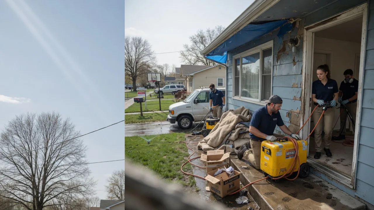 Basement Flood Cleanup in Powhatan, AR near me